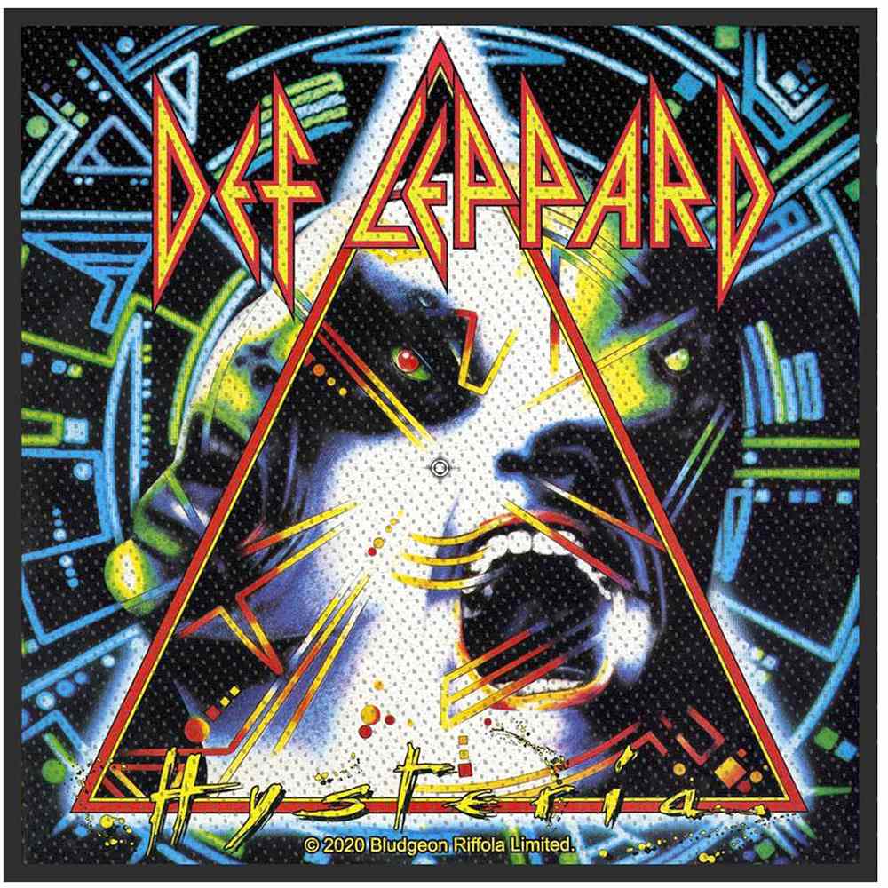 Def Leppard - Hysteria Patch - Multicolours